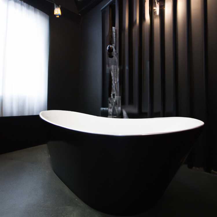 Черная ванна в интерьере: преимущества и стильные решения