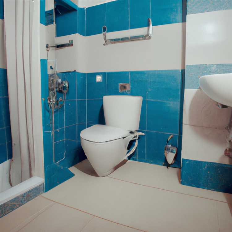 Голубой цвет в интерьере ванной комнаты